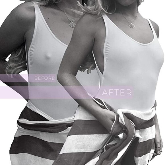 Reusable Nipple Covers Breast Lift Adhesive Bra‎ Invisible Strapless NWT - Picture 6 of 7